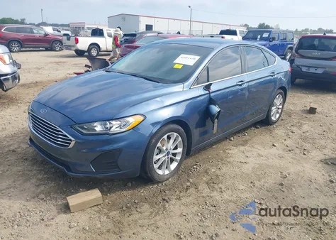 2019 Ford Fusion Se из США, поврежденный, VIN 3FA6P0HD8KR114074